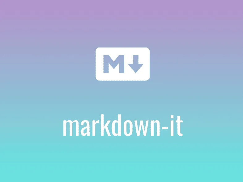 封面Cover: 用 markdown-it 解析并生成目录，让markdown支持流程图绘制能力
